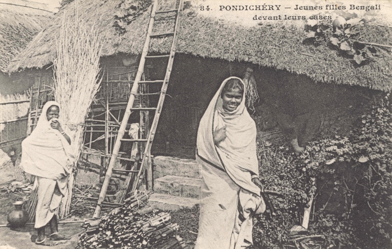 16-11 - Pondichery - jeunes filles bengalies